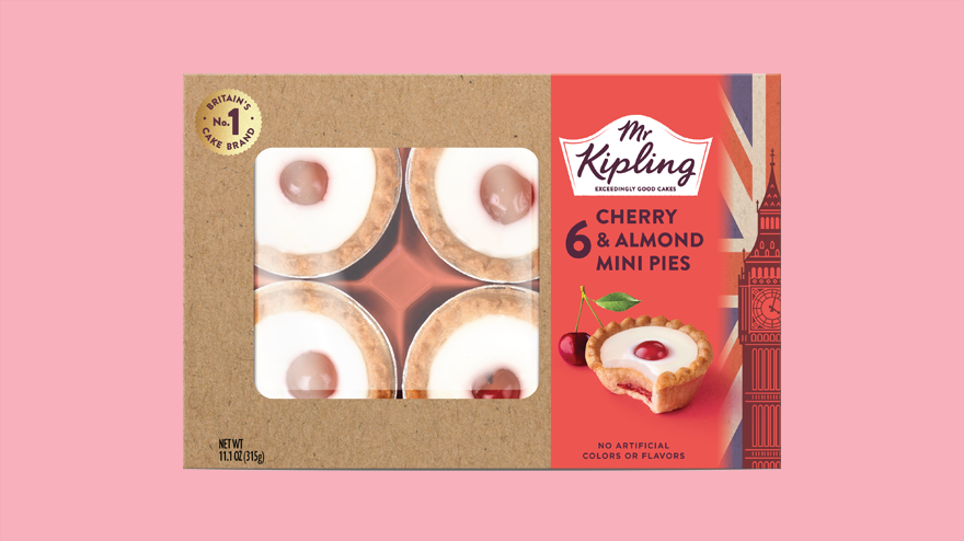 Mr Kipling Cherry and Almond Mini Pies