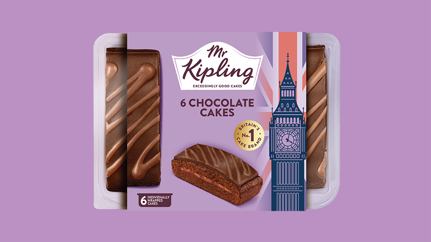 mr kipling chocolate cakes hero 6 pack