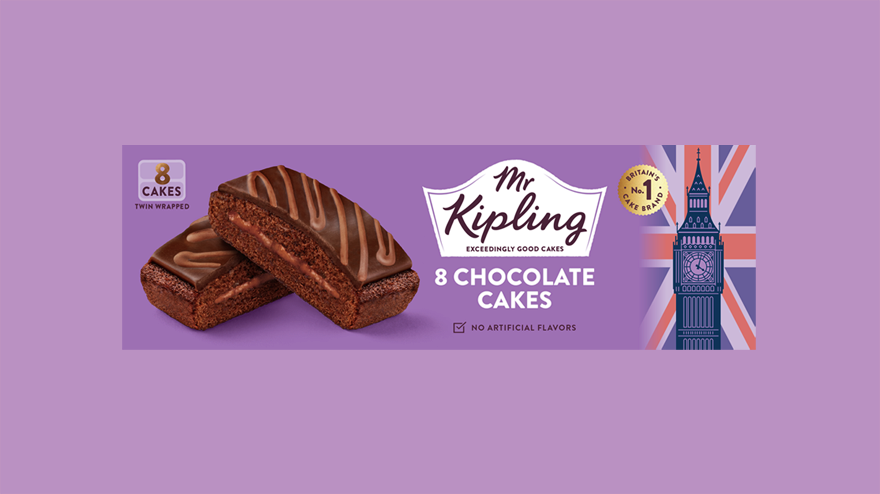 Mr Kipling chocolate cake slices 8 pack